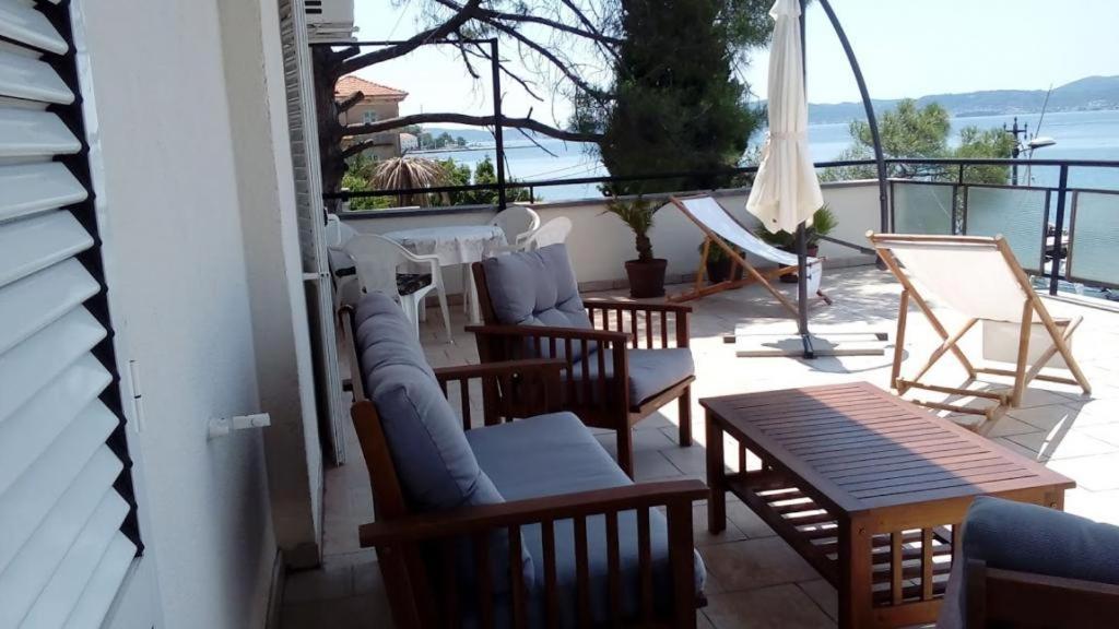 Amazing Seaview Apartment With A Balcony Near The Beach - Kneza Trpimira I ザダル エクステリア 写真